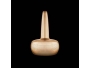 Μεταλλικό Μοντέρνο Φωτιστικό CLAVA Brushed Brass Φ21.5 by UMAGE 100-00025 - 2