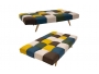 Καναπές - κρεβάτι 3θέσιος Freddo με ύφασμα πολύχρωμο 182x81x84εκ.  024-000011 - 2