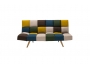 Καναπές - κρεβάτι 3θέσιος Freddo με ύφασμα πολύχρωμο 182x81x84εκ.  024-000011 - 3