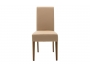 Καρέκλα Ditta PU μόκα-πόδι μασίφ ξύλο καρυδί 047-000031 - 5