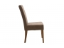 Καρέκλα Ditta ύφασμα ανοικτό καφέ-πόδι μασίφ ξύλο καρυδί 047-000038 - 4