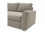 Γωνιακός καναπές-κρεβάτι δεξιά γωνία Belle μπεζ 236x164x88εκ 165-000012 - 6