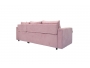 Γωνιακός καναπές-κρεβάτι αναστρέψιμος Lilian ύφασμα σάπιο μήλο 225x148x81εκ - 4