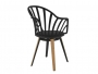 Καρέκλα ANAIS σε μαύρο χρώμα HM8049.02 - 5