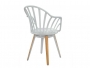 Καρέκλα ANAIS σε λευκό χρώμα HM8049.01 - 5