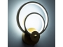 FREDDIE 61078 Φωτιστικό Τοίχου - Απλίκα Design LED CCT 15W 1800lm 300° AC 220-240V - Εναλλαγή Φωτισμού μέσω Διακόπτη On/Off All In One Ψυχρό 6000k+Φυσικό 4500k+Θερμό 2700k Μ20 x Π7.5 x Υ25cm - Χρυσό Β - 8