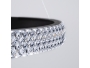 DIAMOND TRIO 61140 Κρεμαστό Φωτιστικό Δαχτυλίδι-Κύκλος LED CCT 150W 18379lm 360° AC 220-240V - Εναλλαγή Φωτισμού μέσω Τηλεχειριστηρίου All In One Ψυχρό 6000k+Φυσικό 4500k+Θερμό 2700k Dimmable Φ60+80+1 - 5