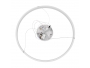 NEMESIS 61162 Κρεμαστό Φωτιστικό Δαχτυλίδι-Κύκλος LED CCT 67W 7689lm 360° AC 220-240V - Εναλλαγή Φωτισμού μέσω Τηλεχειριστηρίου All In One Ψυχρό 6000k+Φυσικό 4500k+Θερμό 2700k Dimmable Φ80cm - Λευκό - - 7