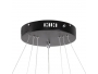 NEMESIS TRIO 61170 Κρεμαστό Φωτιστικό Δαχτυλίδι-Κύκλος LED CCT 120W 14723lm 360° AC 220-240V - Εναλλαγή Φωτισμού μέσω Τηλεχειριστηρίου All In One Ψυχρό 6000k+Φυσικό 4500k+Θερμό 2700k Dimmable Φ40+60+8 - 6