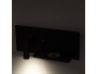 PALADIN 61352 Μοντέρνο Φωτιστικό Τοίχου - Απλίκα Ξενοδοχείου Bed Side LED 6W 720lm 36° AC 220-240V - Reading Light & Κρυφός Φωτισμός - Φορτιστές USB 3A & Wireless 20W - Μ30 x Π11 x Υ12cm - Φυσικό Λευκ - 12