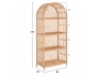 ΒΙΒΛΙΟΘΗΚΗ ΑΠΟ ΦΥΣΙΚΟ RATTAN HM9552 - 2