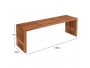 ΠΑΓΚΑΚΙ NYA ΜΑΣΙΦ ΞΥΛΟ TEAK  HM9829 - 2