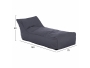 ΠΟΥΦ ALOK HM5806.02 ΓΚΡΙ ΜΕ UV PROTECTION 140x70x60Υ εκ. - 2