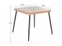 ΤΡΑΠΕΖΙ ΜΕΤΑΛΛΙΚΟ ALLEGRA HM5536.11 - 2