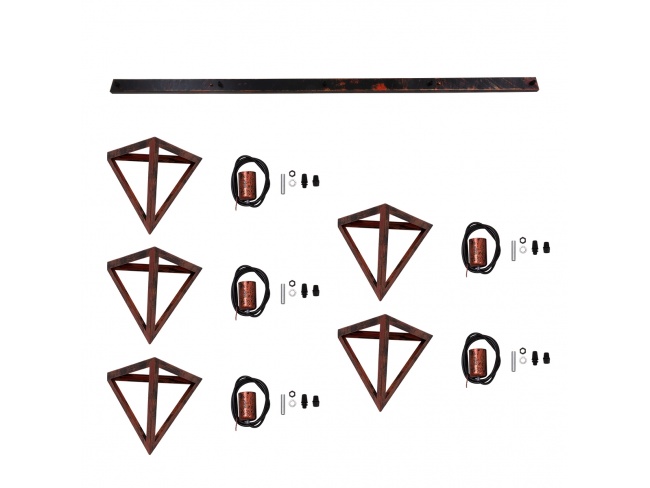 KΡΕΜΑΣΤΟ ΦΩΤΙΣΤΙΚΟ TRIANGLE 00609 - 10