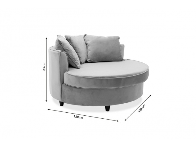 ΚΑΝΑΠΕΣ- ΠΟΛΥΘΡΟΝΑ OPHELIA ΓΚΡΙ 035-000038 - 6