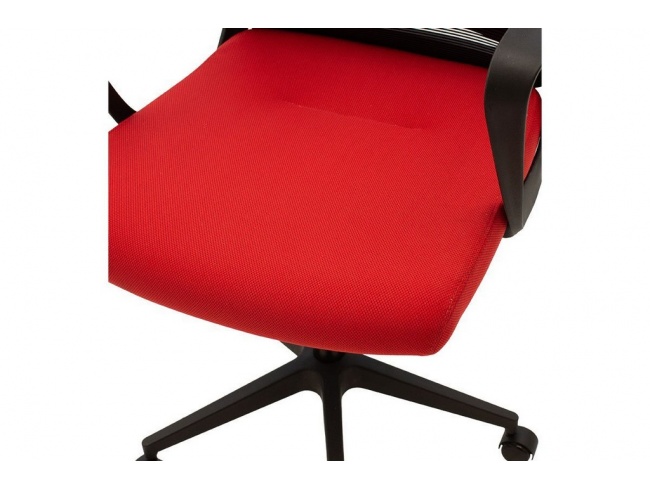 Καρέκλα γραφείου εργασίας Cage  mesh μαύρο-κόκκινο 069-000058 - 9