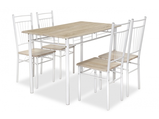 ΤΡΑΠΕΖΑΡΙΑ RΟΖΑ ΣΕΤ 5 ΤΜΧ  072-000001 - 2