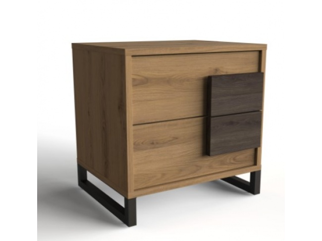 ΚΟΜΟΔΙΝΟ ΜΕΛΑΜΙΝΗΣ ΜΕ 2 ΣΥΡΤΑΡΙΑ  ALN - 2