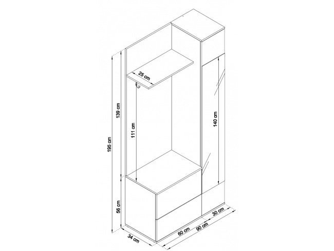 EΠΙΠΛΟ ΕΙΣΟΔΟΥ-ΠΑΠΟΥΤΣΟΘΗΚΗ GREEN 12106-GN - 2