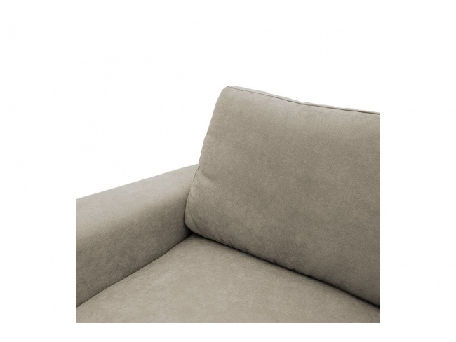 Γωνιακός καναπές-κρεβάτι δεξιά γωνία Belle μπεζ 236x164x88εκ 165-000012 - 5