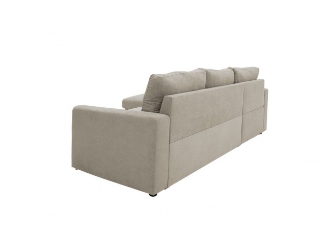 Γωνιακός καναπές-κρεβάτι δεξιά γωνία Belle μπεζ 236x164x88εκ 165-000012 - 7