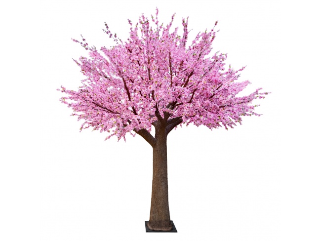 Artificial Garden PEACH BLOSSOM TREE 20159 Τεχνητό Διακοσμητικό Δέντρο Ανθισμένη Ροδακινιά Υ340cm - 1