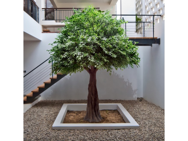 Artificial Garden BANYAN FICUS TREE 20160 Τεχνητό Διακοσμητικό Δέντρο Ινδική Συκιά Φίκος Υ340cm - 4