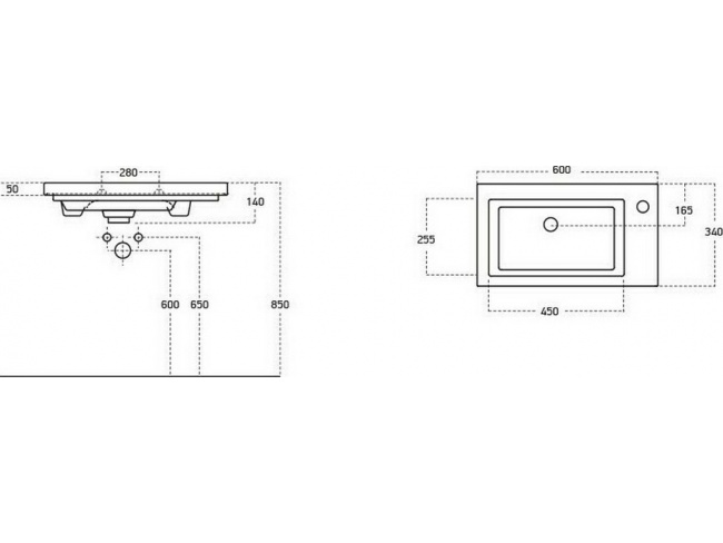 ΣΕΤ ΜΠΑΝΙΟΥ STATUS 60 WHITE - 3