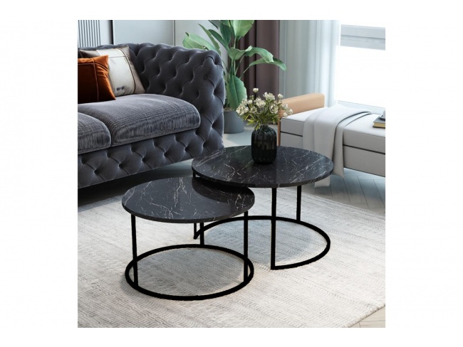 ΤΡΑΠΕΖΙ ΣΑΛΟΝΙΟΥ ΣΕΤ 2ΤΜΧ SOLME 321-000077 - 2