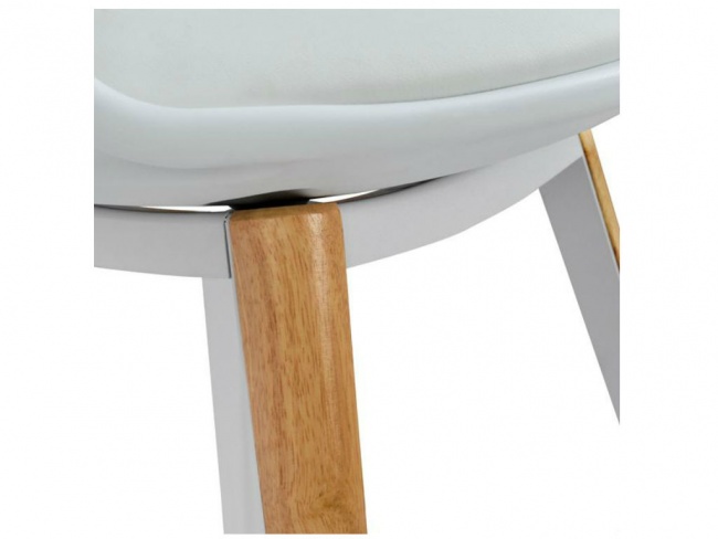 Καρέκλα ANAIS σε λευκό χρώμα HM8049.01 - 7
