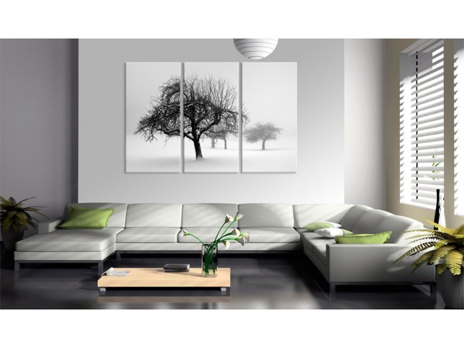 ΠΙΝΑΚΑΣ - TREES SUBMERGED IN WHITE 16931889 120χ80εκ. - 2