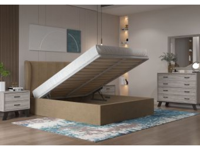 ΚΡΕΒΑΤΙ No 84 ΣΟΥΜΙΕ ΜΕ ΑΠΟΘ. ΧΩΡΟ - 2