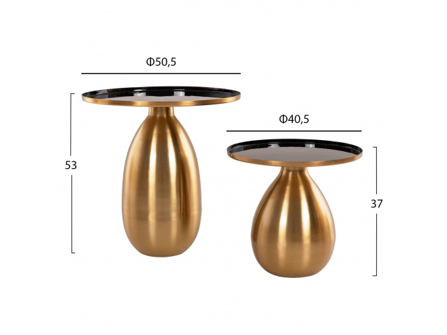 ΒΟΗΘΗΤΙΚΑ ΤΡΑΠΕΖΑΚΙΑ 2ΤΜΧ DEANNA HM9661 - 2