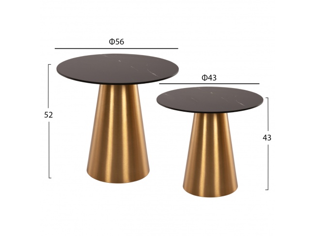 ΒΟΗΘΗΤΙΚΑ ΤΡΑΠΕΖΑΚΙΑ 2ΤΜΧ RENGI HM9665 - 2