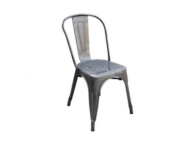 RELIX Καρέκλα, Μέταλλο Βαφή σε Απόχρωση Metal Ε5191,6 - 1