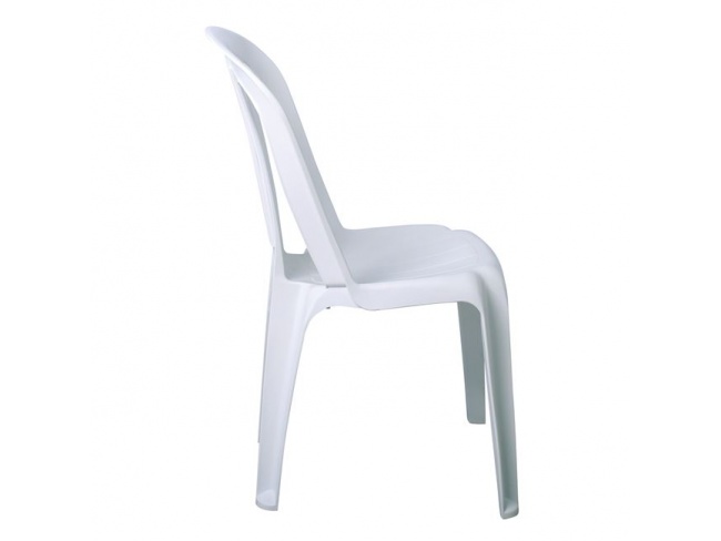 IRIDE Καρέκλα Στοιβαζόμενη, ΡΡ Άσπρο Ε369 - 2