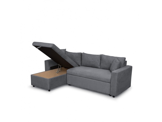 ΓΩΝΙΑΚΟΣ ΚΑΝΑΠΕΣ - ΚΡΕΒΑΤΙ ELLIE 1043 IN ASH - 2