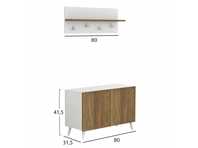 ΕΠΙΠΛΟ ΕΙΣΟΔΟΥ DELPHINE HM8876.11 - 2