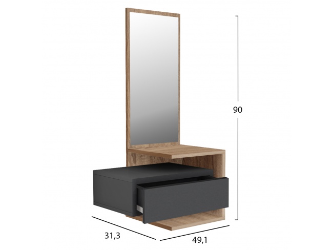 ΕΠΙΠΛΟ ΕΙΣΟΔΟΥ ΜΕ ΚΑΘΡΕΠΤΗ MEARA HM8984.11 - 2