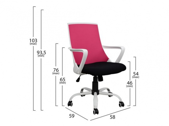 ΚΑΡΕΚΛΑ ΓΡΑΦΕΙΟΥ MESH HM1053.05 - 2