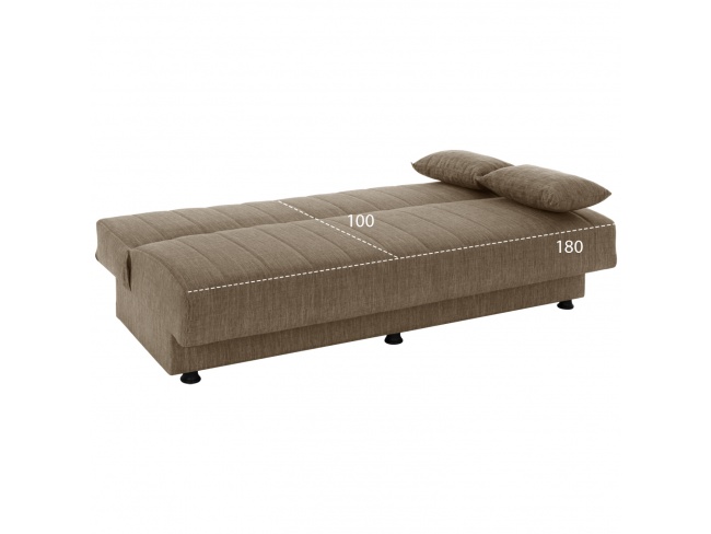 ΚΑΝΑΠΕΣ ΚΡΕΒΑΤΙ ANDRI ΤΡΙΘΕΣΙΟΣ ΚΑΦΕ HM3239.02 - 3