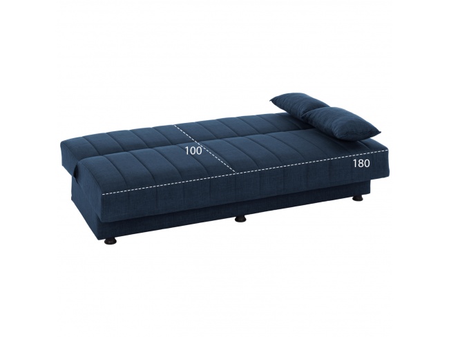 ΚΑΝΑΠΕΣ ΚΡΕΒΑΤΙ ANDRI ΤΡΙΘΕΣΙΟΣ ΜΠΛΕ HM3239.07 - 3