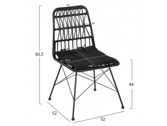 ΚΑΡΕΚΛΑ ΜΕΤΑΛΛΙΚΗ ALLEGRA HM5453.12 - 2
