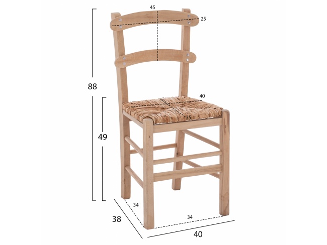 ΚΑΡΕΚΛΑ ΚΑΦΕΝΕΙΟY GENTRY ΚΑΡΦΩΤΗ ΑΒΑΦΗ ΜΕ ΨΑΘΑ HM10370.02 - 2