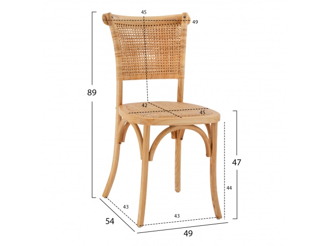 ΚΑΡΕΚΛΑ ΞΥΛΙΝΗ LIBERTY HM8752.01 - 2