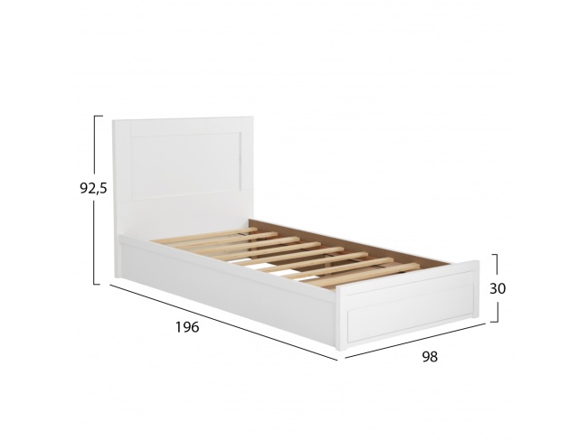 ΚΡΕΒΑΤΙ MELANY HM346.05 - 2