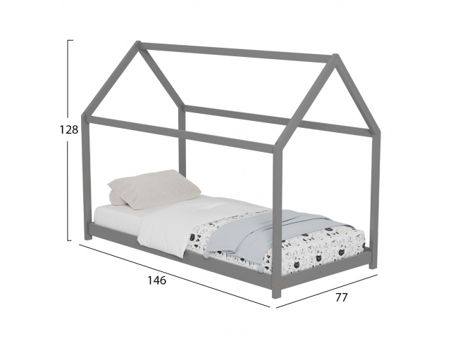 ΚΡΕΒΑΤΙ ΠΑΙΔΙΚΟ PEPE MONTESSORI HM678.05 - 2