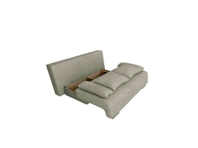 ΚΑΝΑΠΕΣ-ΚΡΕΒΑΤΙ MAYA 1044 IN TAUPE - 2