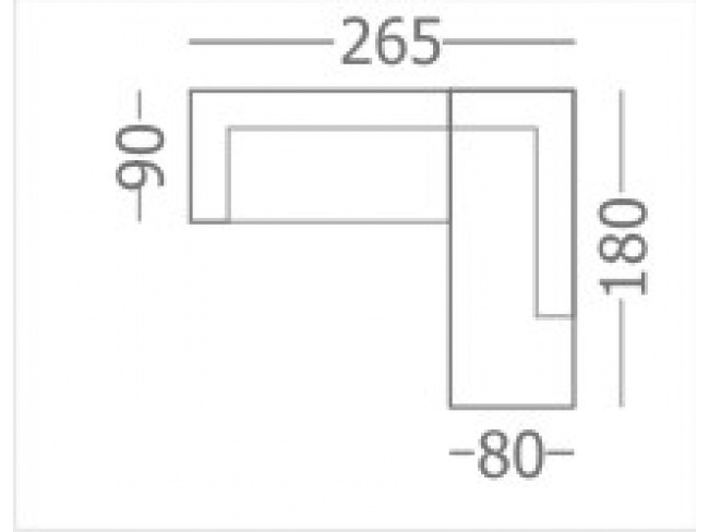 ΓΩΝΙΑΚΟΣ ΚΑΝΑΠΕΣ-ΚΡΕΒΑΤΙ SALLY - 5